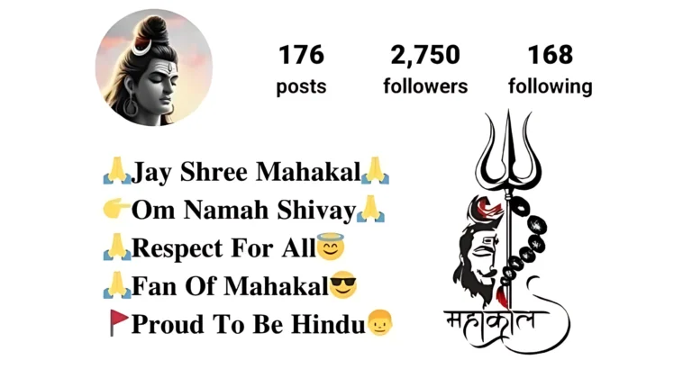 Har Har Mahadev Instagram Bio