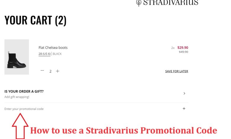 Stradivarius discount code