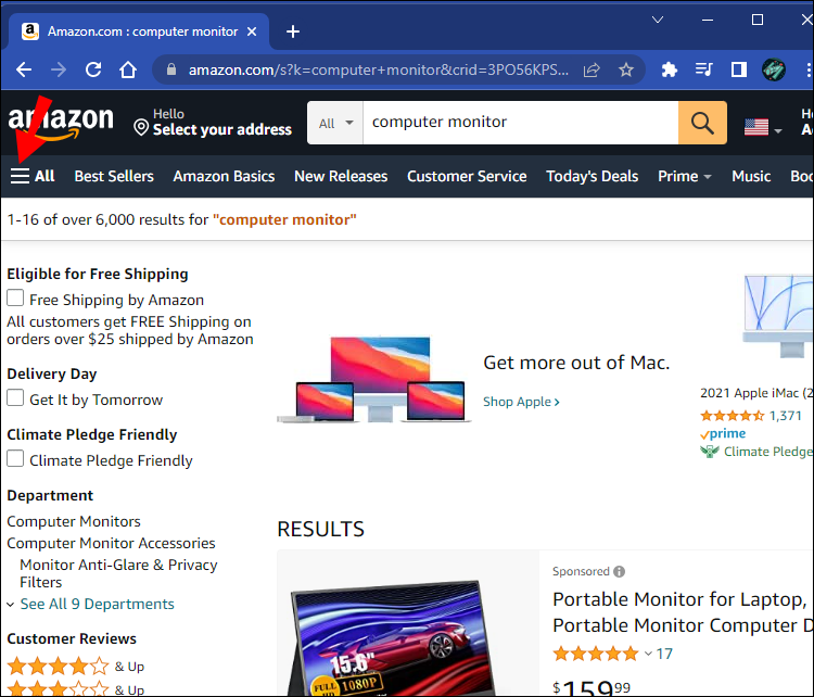 Amazon Advanced Search